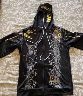Sudadera de entrenamiento MMA con cremallera