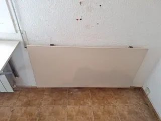 Escritorios plegables de madera beige