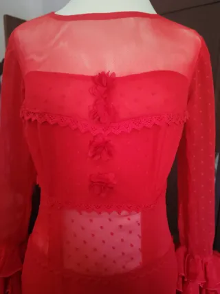 Traje de flamenca. Super nuevo. solo 1 PUESTA