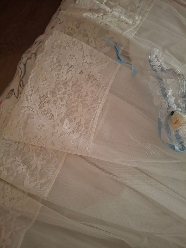 Vestido cancan y liga