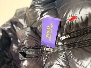 Polo Ralph Lauren Abrigo Negro Brillante