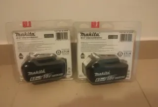 Pack 2 Baterías Compatibles Makita 18V 6.0Ah