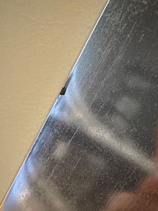 Specchio decorativo ingresso argentato