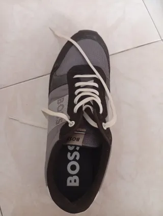 Zapatillas Hugo Boss Negras y Grises