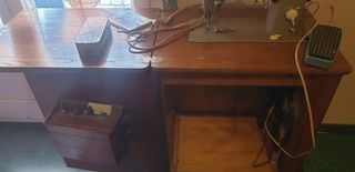 Máquina de coser Pfaff con mueble + Lifetec