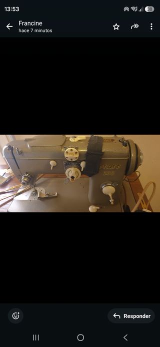 Máquina de coser Pfaff con mueble + Lifetec