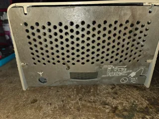 Caja radio antigua de valvulas