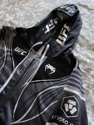 Sudadera de entrenamiento MMA con cremallera