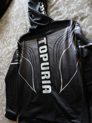 Sudadera de entrenamiento MMA con cremallera