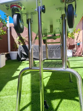 Mesa Peluquería Canina con Ruedas