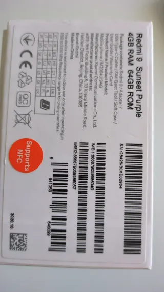 Xiaomi Redmi 9 Sunset Purple