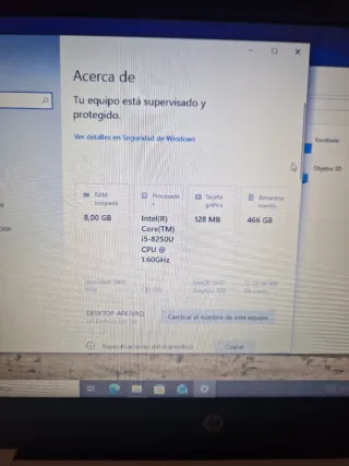 Portátil HP 640 G4 Plata