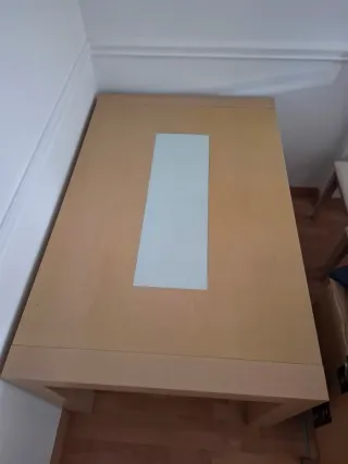 Mesa de comedor y 6 sillas madera