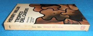 Henry Miller TROPICO DEL CANCRO Feltrinelli 1973