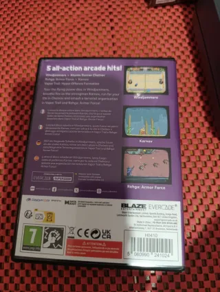 Consola Evercade VS-R + Juego windjammers