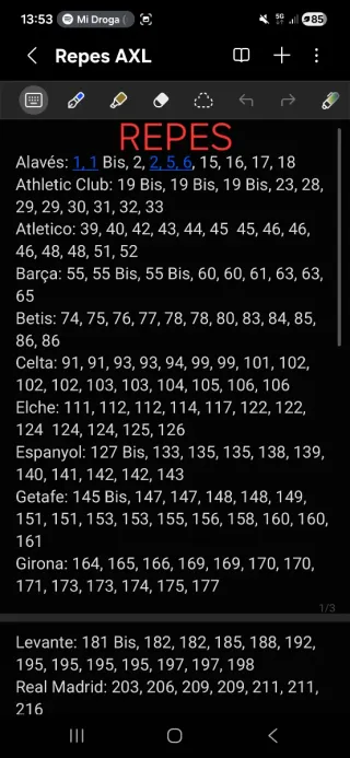 Cartas Adrenalyn XL La Liga 2025-26
