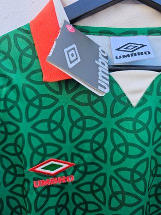 Camiseta Irlanda San Patricio Umbro Verde Naranja