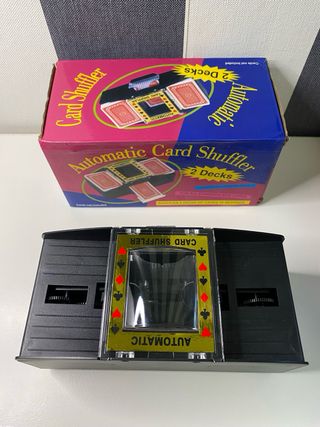 Barajador Automático Cartas 2 Barajas