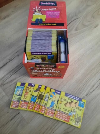 BrainBox Historia Mundial Juego de Mesa
