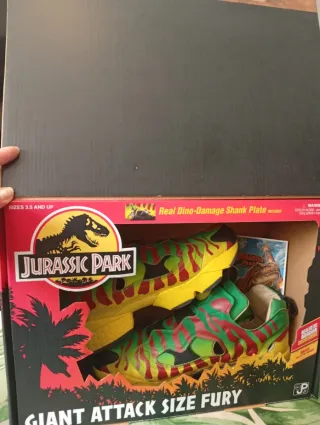 Reebok pump fury Jurassic Park Zapatillas Talla 43