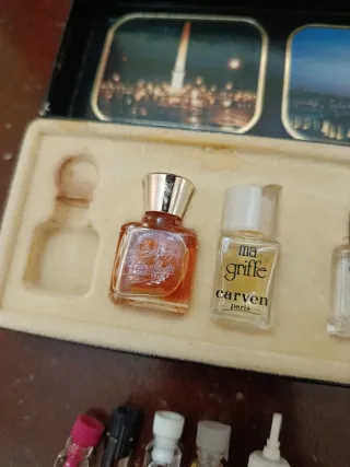 Scatola profumini francesi vintage