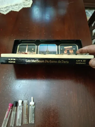 Scatola profumini francesi vintage