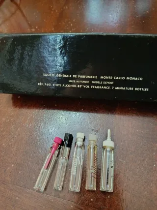 Scatola profumini francesi vintage