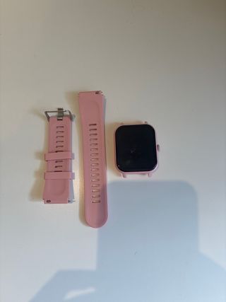 Reloj inteligente rosa