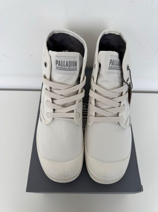 Botines Palladium Pallabase Blanco. Talla 41