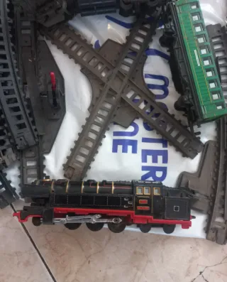 Trenes vintage y vías