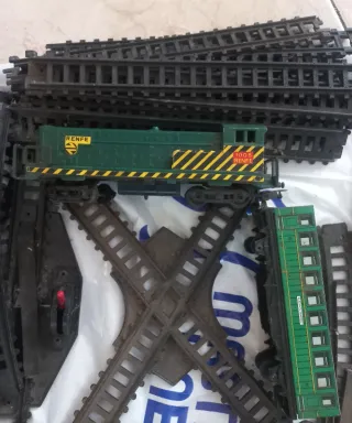 Trenes vintage y vías