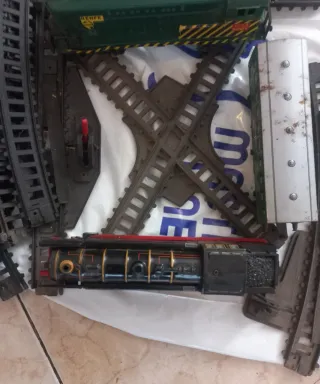 Trenes vintage y vías