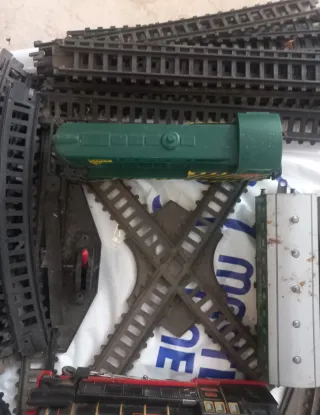 Trenes vintage y vías