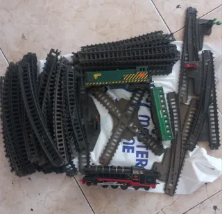 Trenes vintage y vías