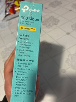 Adaptador USB TP-Link N 300 Mbps