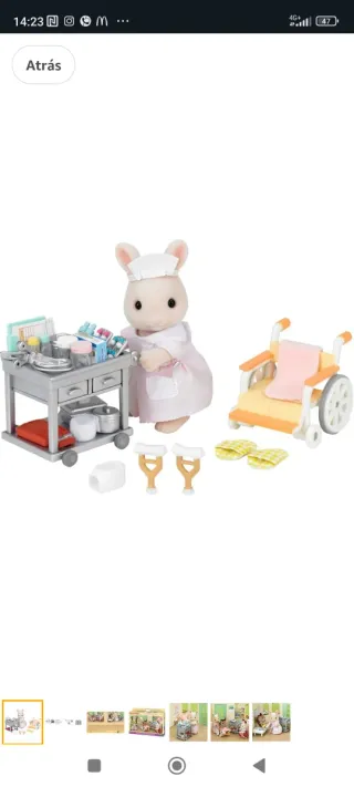 2 lote Sylvanian  Dentista y Enfermera