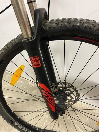 Bicicleta Montaña Scott Negra/Roja