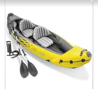 Kayak gonfiabile a 2 posti giallo