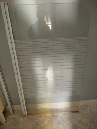 Mampara de ducha 127x75