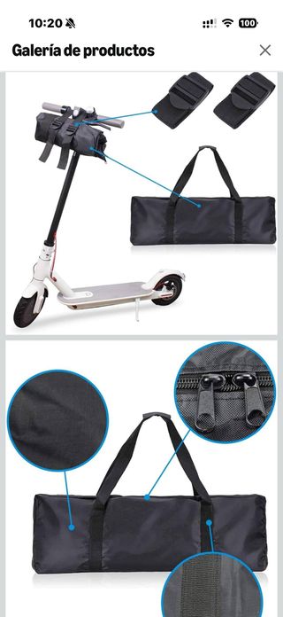 Lote 2 Fundas Patinete Eléctrico