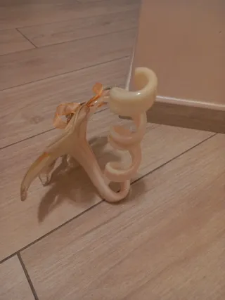 Porta candela fiore vetro Murano