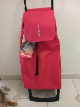 Carrito de la compra Rolser rojo
