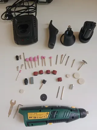 Herramienta Rotativa Portátil 12V 2.0Ah, 28000RPM