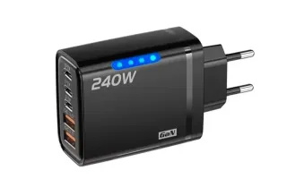 Carregador GaN 240W