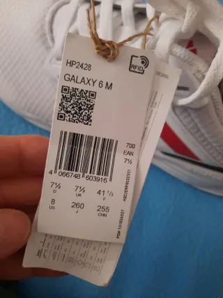 Zapatillas Adidas Galaxy 6 M Talla 41.5