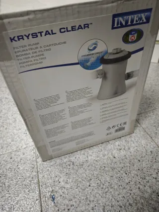 Bomba Filtro Krystal Clear Intex 602/ 28602