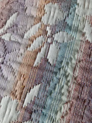 Colcha reversible jacquard cama doble