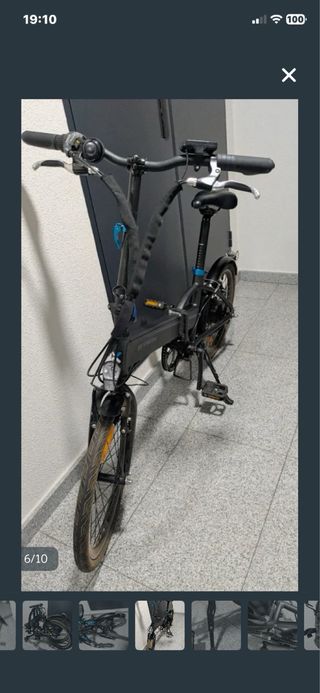 Bicicleta Eléctrica B-Twin 500 en perfezto estado