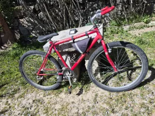 Bicicleta de Montaña Roja