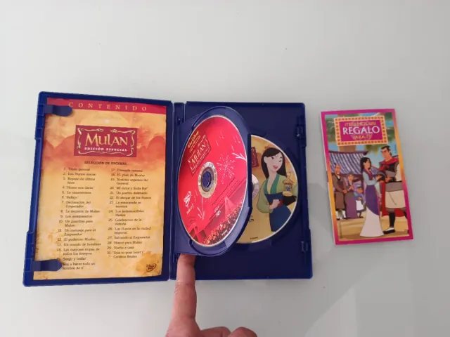 DVD Mulan Edición Especial Disney Clásicos